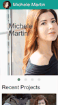 Mobile Screenshot of michelemartin.com